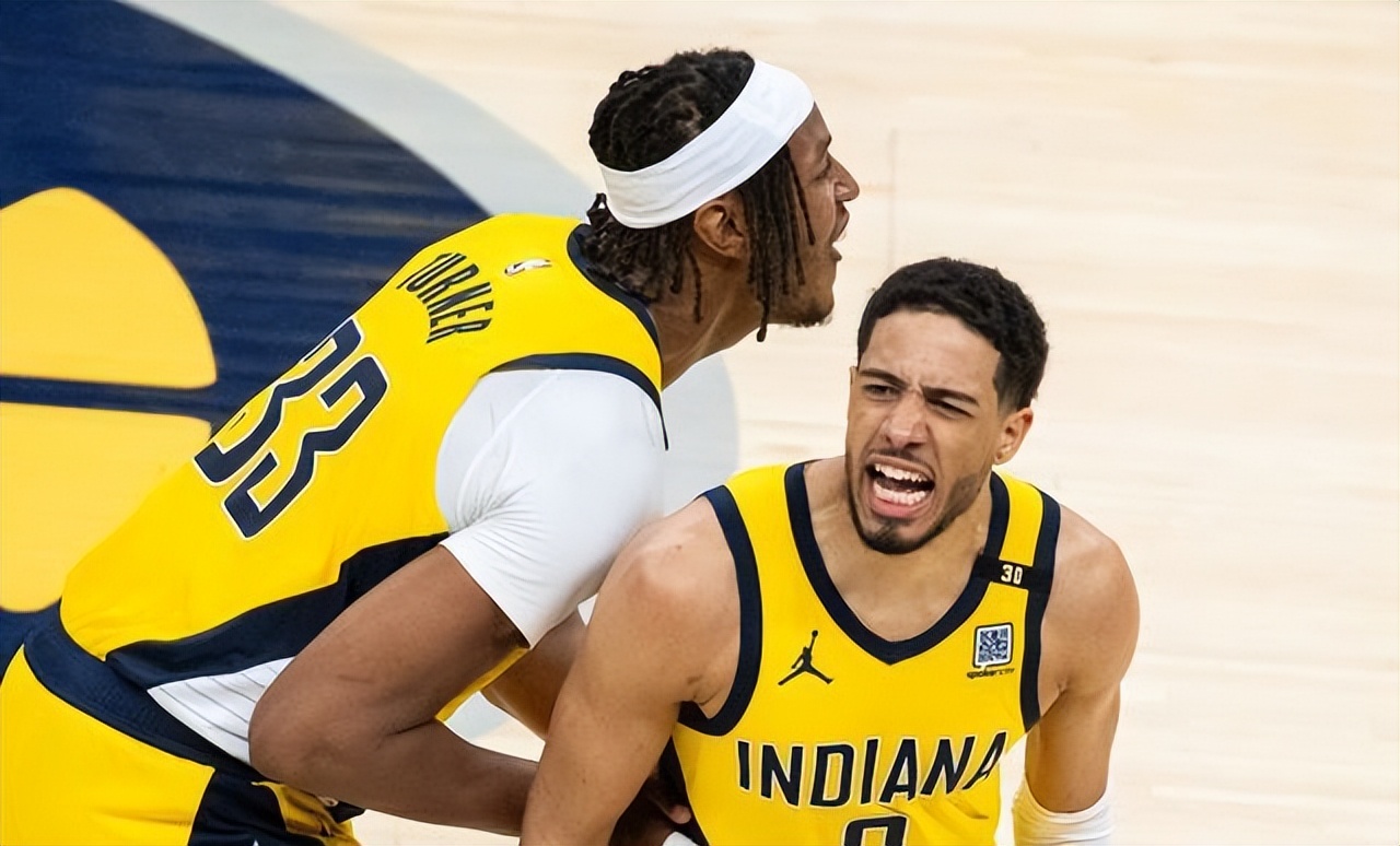 迈尔斯·特纳NBA十年心路历程_迈尔斯·特纳_印第安纳步行者球迷庆祝