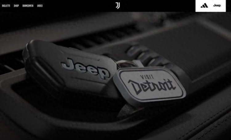 尤文图斯Jeep赞助协议_Visit Detroit球衣赞助商_尤文图斯