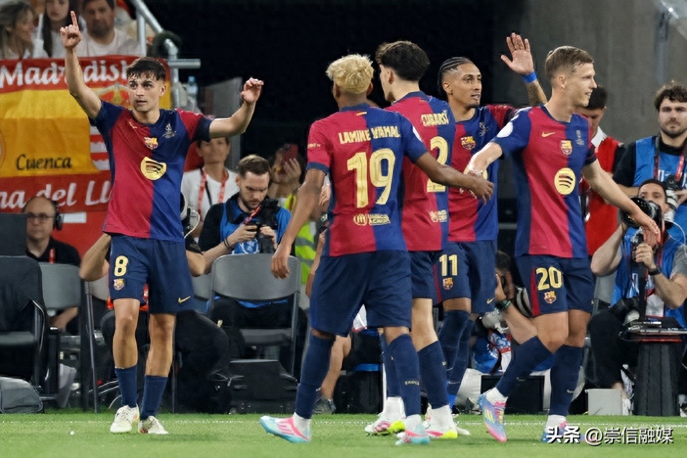 巴塞罗那2-0西班牙人_西甲第36轮比赛结果_西甲