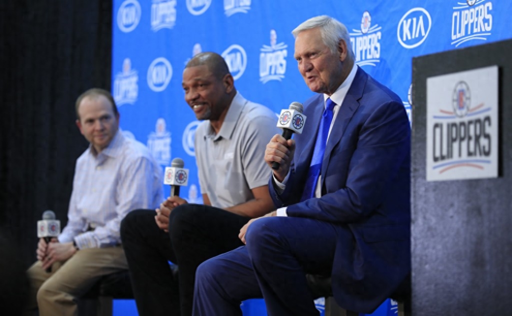 篮球——NBA：杰里·韦斯特出任洛杉矶快船队顾问