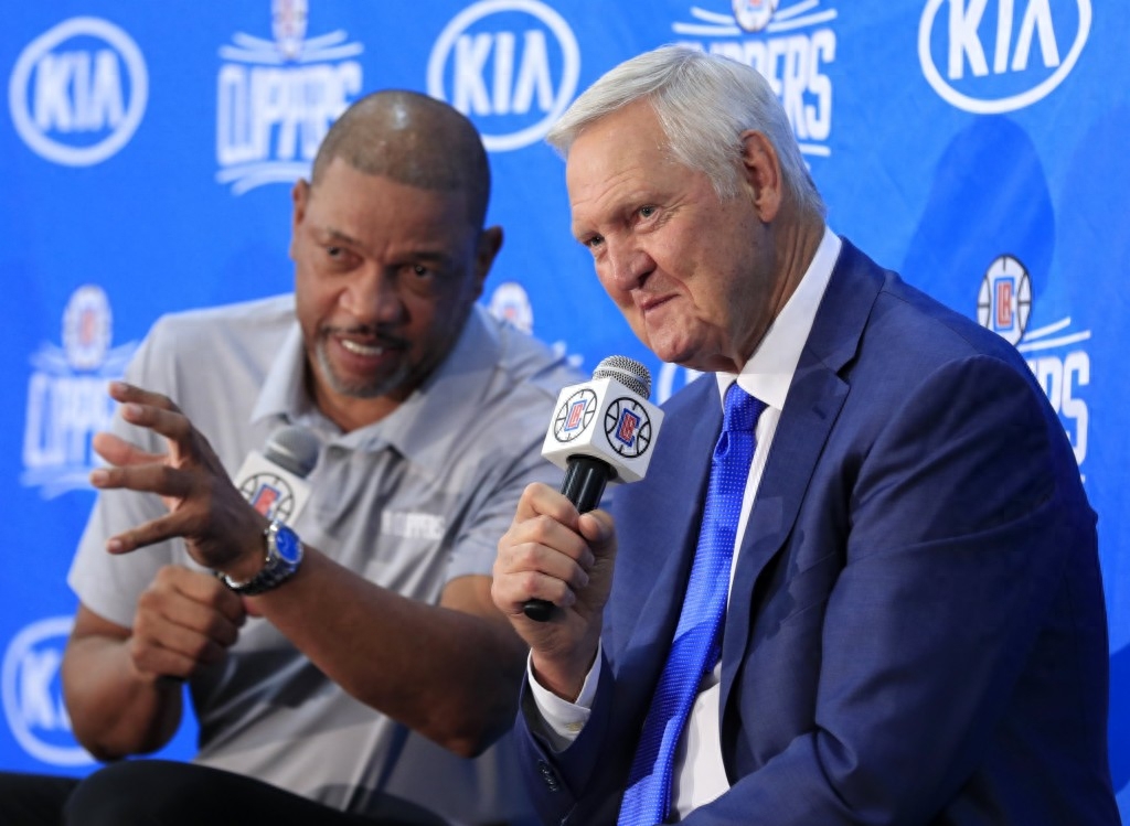篮球——NBA：杰里·韦斯特出任洛杉矶快船队顾问