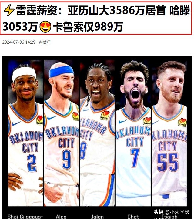 雷霆队NBA总冠军_25岁年轻球员成功故事_俄克拉荷马城雷霆队