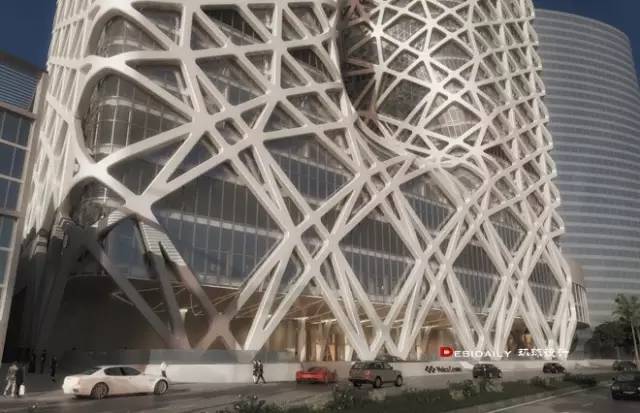 扎哈_扎哈哈迪德 foliation 解构主义建筑