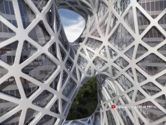 扎哈_扎哈哈迪德 foliation 解构主义建筑