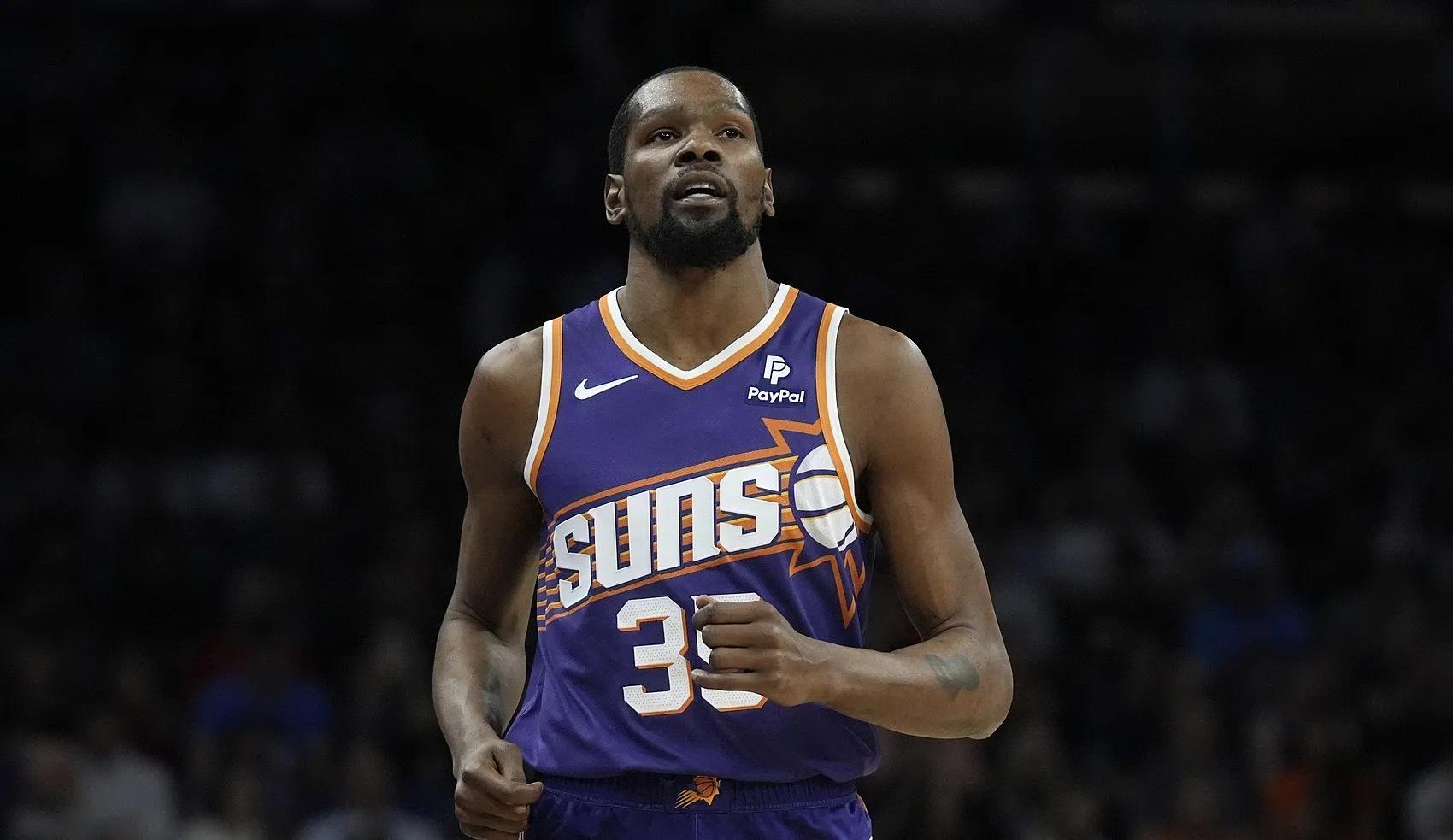 哈登再获力挺杜兰特表态_詹姆斯·哈登_NBA季前赛太阳击败湖人