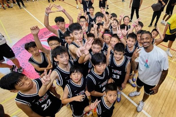 NBA球星贾莫兰特中国行_贾·莫兰特_莫兰特上海篮球课