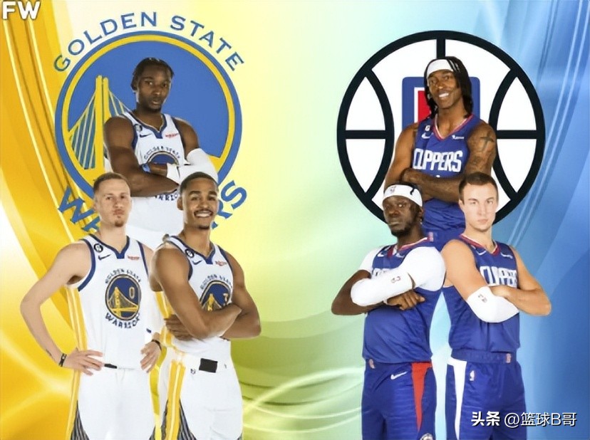 金州勇士队 vs 洛杉矶快船队 2023 NBA 总冠军预测_勇士队首发阵容分析 vs 快船队首发阵容对比_金州勇士队