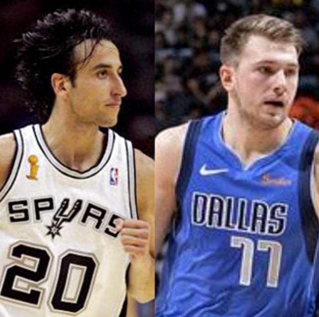 马努·吉诺比利Vs卢卡·东契奇_欧洲篮球天才登陆NBA表现对比_卢卡·东契奇